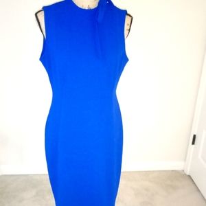 Calvin Klein royal blue dress